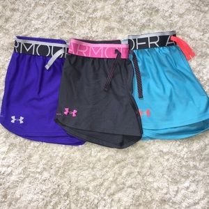 Youth under armour shorts bundle